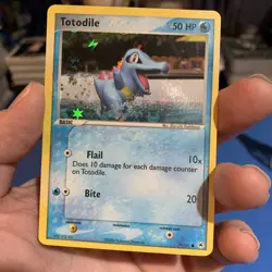 Pokemon 2004 EX Hidden Legends 79/101 Totodile Reverse Holo 🔥 - Image 1