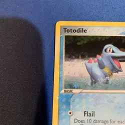 Pokemon 2004 EX Hidden Legends 79/101 Totodile Reverse Holo 🔥 - Image 3