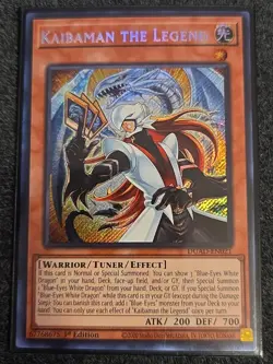 Yu-Gi-Oh! Kaibaman the Legend DUAD-EN021 Secret Rare 1st Edition - Image 1