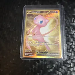 Pokemon Mew EX Gold TCG 205/165 SV 151 Scarlet & Violet Hyper Rare Holo Card - Image 1