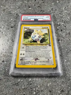 Pokemon TCG Cards Togepi 30 WOTC Black Star Promo PSA 9 MINT - Image 1