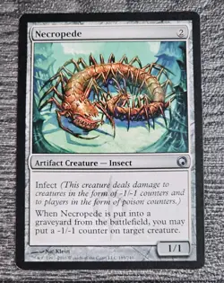 1x Necropede - Infect - Scars of Mirrodin - MTG - LP - Magic The Gathering - Image 1