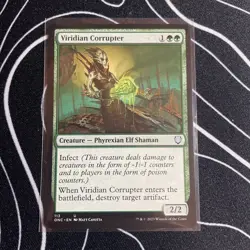 MTG Viridian Corrupter [Commander: All Will Be One, Near Mint] - Image 1