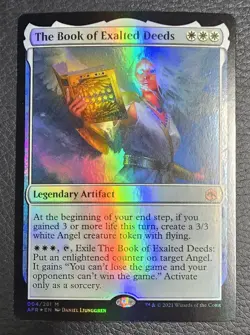 The Book of Exalted Deeds Foil MTG Adventures in the Forgotten Realms #4 Magic - Image 1