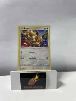 POKEMON EEVEE 48/68 HOLO RARE HIDDEN FATES NM NEAR MINT - Image 1