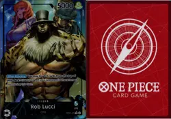 Rob Lucci 2024 ONE PIECE OP07-079 Leader Alt Art 500 YEARS IN THE FUTURE - Image 2