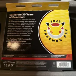 Pokemon Trading Card Games Pokemon Day 2026 Collection Sealed NEW BOX! - Image 3