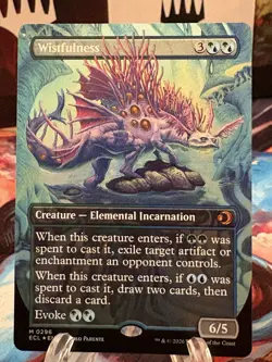 Wistfulness (Borderless) Lorwyn Eclipsed FOIL NM - Image 1