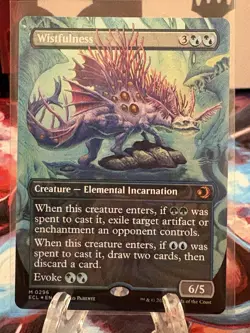 Wistfulness (Borderless) Lorwyn Eclipsed FOIL NM - Image 3