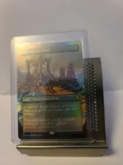 Urza Power Plant Foil Double Masters Borderless - Image 2
