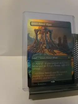 Urza Power Plant Foil Double Masters Borderless - Image 3