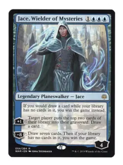MTG Jace, Wielder of Mysteries 54 War of the Spark WAR Rare Regular NM - Image 1