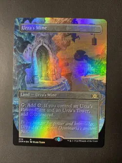 MTG - Urza's Mine (Borderless) Double Masters Foil - Image 1