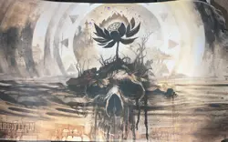 Mtg black lotus playmat 1x Magic, foil, rare mythic commander, HTF - Image 1