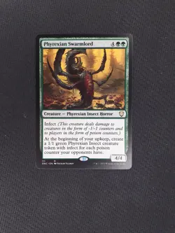 MTG Phyrexian Swarmlord Phyrexia All Will Be One Commander, NM - Image 1