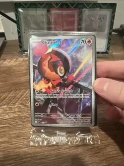 Charcadet 022 ETB Black Star Promo - Pokemon TCG Phantasmal Flames - NM+/SEALED - Image 2