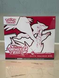 POKEMON TCG WHITE FLARE POKEMON CENTER ETB ELITE TRAINER BOX NEW/SEALED - Image 1