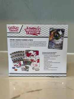 POKEMON TCG WHITE FLARE POKEMON CENTER ETB ELITE TRAINER BOX NEW/SEALED - Image 2