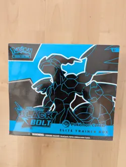 Pokemon Scarlet & Violet Black Bolt Pokemon Center ETB Factory Sealed - Image 1