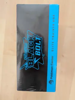 Pokemon Scarlet & Violet Black Bolt Pokemon Center ETB Factory Sealed - Image 3