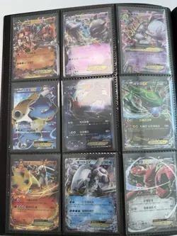 HP) Korea Pokemon Card Binder Collection Lot XY EX SR GX DP Full Art Rare Holo - Image 3