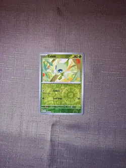 Pokemon TCG: Stellar Crown - Reverse Holo - 004/142 - Celebi - Image 1