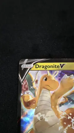 Pokemon TCG Dragonite V SWSH235 Pokemon GO Promo Black Star Holo Eng - Image 5