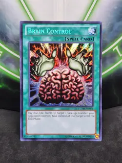 Yugioh Brain Control LCYW-EN074 Secret Rare VLP - Image 1