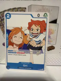 One Piece P-096 Girl TCG Card CCG English - Image 3