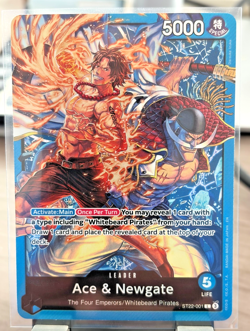 Ace and Newgate L ST22-001 Starter Deck Ace Newgate One Piece English NM - Image 1