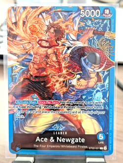 Ace and Newgate L ST22-001 Starter Deck Ace Newgate One Piece English NM - Image 2