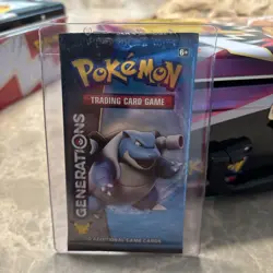 POKEMON GENERATIONS *BLASTOISE* ARTWORK BOOSTER PACK-10 CARDS SEALED - Image 1