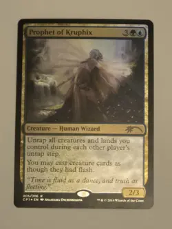 MTG Magic the Gathering Prophet of Kruphix Card (199/260) Theros Playset - Image 4