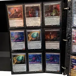 Magic The Gathering Card Binder Lot 54 MTG Mythic Rare Un/Common Foil & Reg READ - Image 3