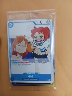 Girl (OP14 Release Event) P-096 One Piece Promotion Cards Regular Sealed - Image 1