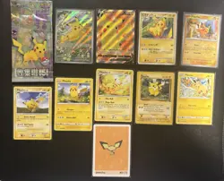Pikachu Pokemon Card Lot, Promo, Sealed - Image 1