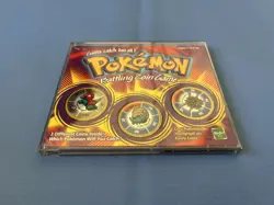 Vintage Hasbro Pokemon Battling Coin Game 1999 (Porygon/Omanyte/Cloyster) - Image 3