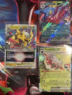Giratina VStar 131/196 Pokemon Play! Prize Pack Series Stamped + 4 assorted ex - Image 4