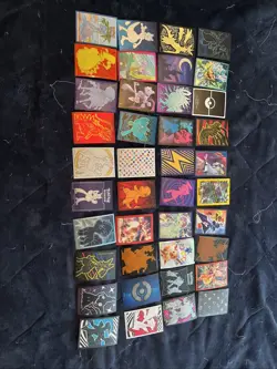 Lot Of 40 Pokemon Sleeves, All Different Arts! 2015-present! - Image 1