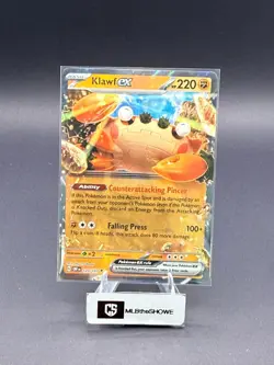 Klawf ex Pokemon Obsidian Flames 120/197 Double Rare Holofoil Near Mint - Image 1