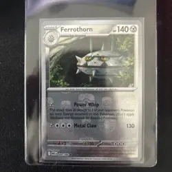 Ferrothorn (Master Ball Pattern) SV: White Flare 069/086 Pokemon TCG - Image 1