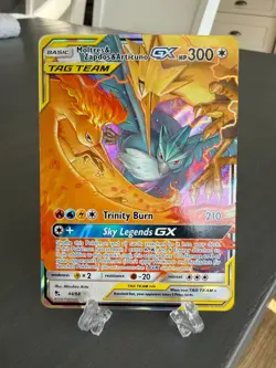 Moltres Zapdos and Articuno GX 44/68 Pokemon Hidden Fates - Image 1