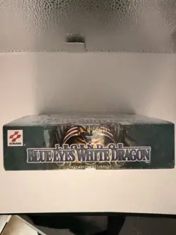 2002 Yugioh Legend of Blue Eyes White Dragon Unlimited Booster Box Sealed* - Image 4