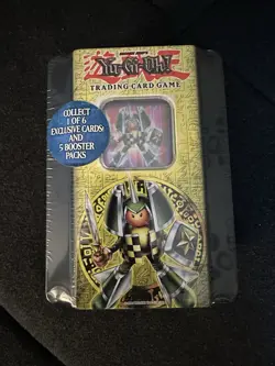 Sealed 2005 Yu-Gi-Oh! TCG Rocket Warrior Tin Brand New - Image 1