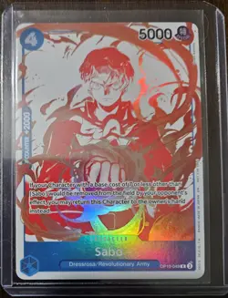 Sabo 3rd Anniversary Treasure Campaign Pack OP10-049 R One Piece English NM - Image 1