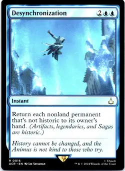 MTG Universes Beyond Assassin’s Creed Desynchronization Instant Card ACR 0016 NM - Image 1