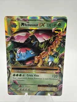 M Venusaur EX 2/108 XY Evolutions Mega Ultra Rare Holo Pokemon Card NM - Image 1