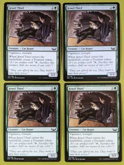 Jewel Thief x4 Streets of New Capenna 4x Playset Magic the Gathering MTG - Image 1