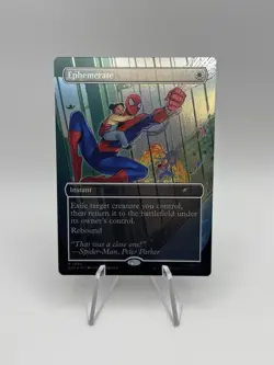 Ephemerate R1990 Foil – Secret Lair Marvel x Magic Lucas Werneck NM Spider-Man - Image 1