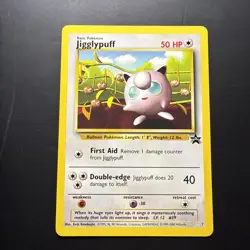 [NM] Pokemon TCG Jigglypuff Black Star Promo Card WOTC No.7 Vintage 1999 [F] - Image 1